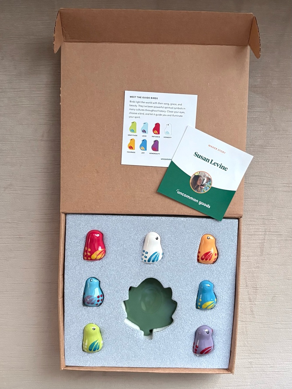 Uncommon Goods Ceramic Guide Birds Set - Multicolor - Picture 3 of 9